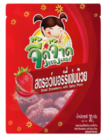 จี๊ดจ๊าด สตรอว์เบอร์รี่แซ่บบ๊วย 30 กรัม จี๊ดจ๊าด สตรอว์เบอร์รี่แซ่บบ๊วย 30 กรัม