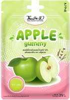 Fruite-10 เยลลี่เคี้ยวหนึบผสมน้ำผลไม้ 12% กลิ่นแอปเปิ้ล 25 กรัม